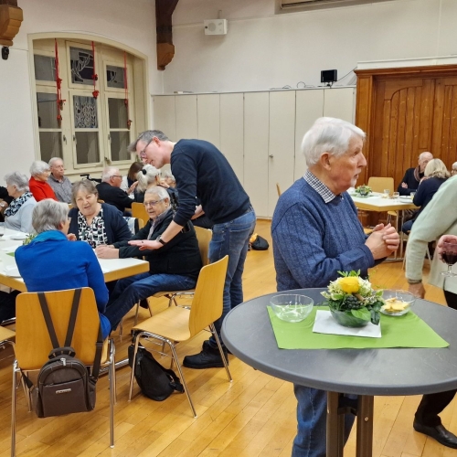 Jubilare wurden eingeladen